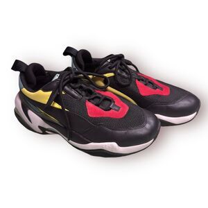 Puma Thunder Spectra Black Shoes Y2K Sneakers Size 9